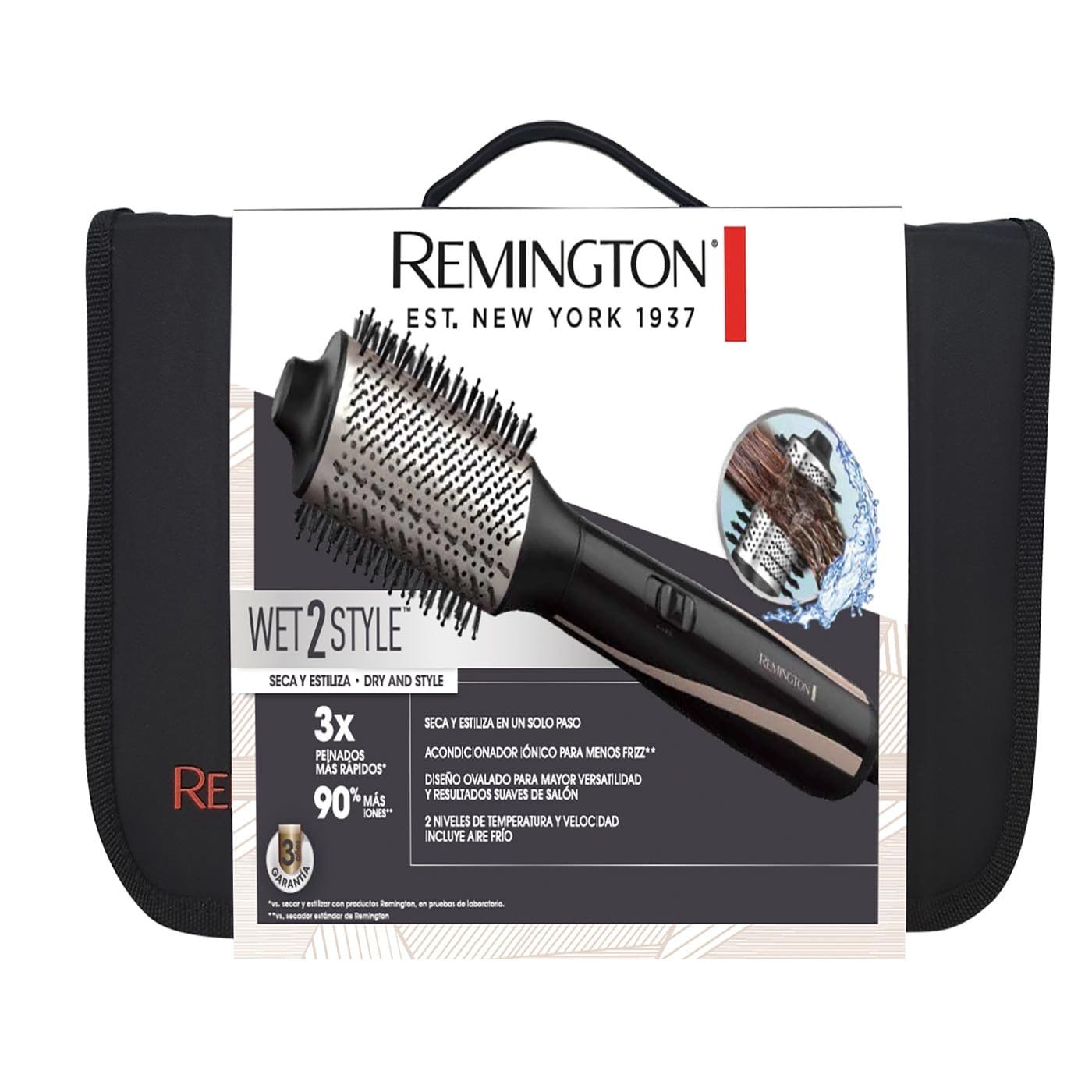 CEPILLO SECADOR WET 2 STYLE REMINGTON ORIGINAL AS21 CEPILLO SECADOR WET 2 STYLE REMINGTON ORIGIN