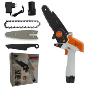 🪚 mini sierra elÉctrica ouseholge gris 220v (sierra de calar / sable mini)