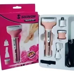 DEPILADORA SHINON 4 EN 1 •Posee 4 cabezas intercambiables •Recargable